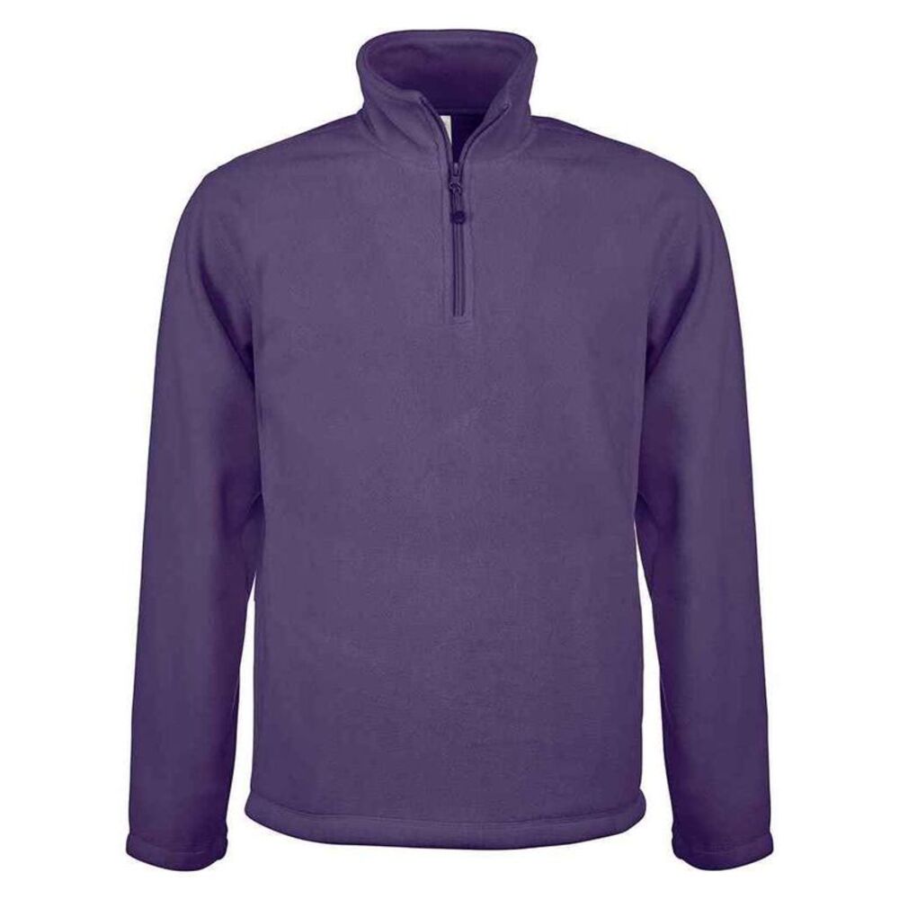 Kariban Mens Enzo Fleece Top / Purple